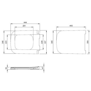 Крышка-сиденье для унитаза Allen Brau Infinity 4.21013.20 белый